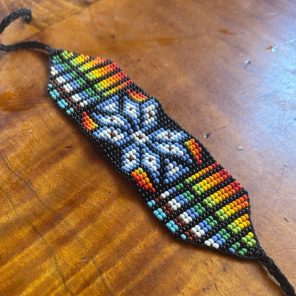 Colorful Beaded Bracelet from Colombia